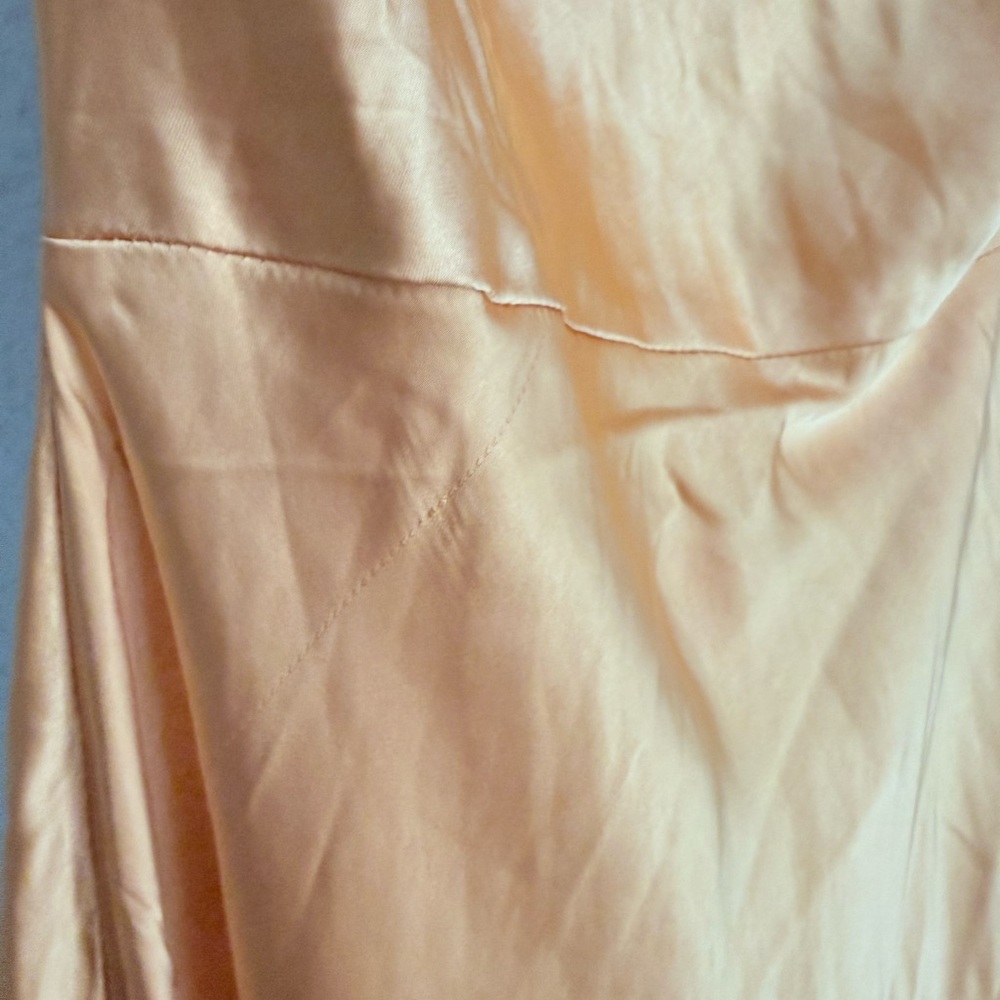 Selfie Leslie Italia Azure Crossover Halter neck Satin Maxi Dress Sun - Picture 7 of 7